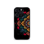 Dark colorful Mandala art Premium Phone Case