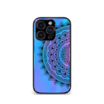 Blue Mandala art Premium Phone Case
