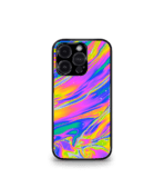 Colorful space Premium Glossy Metal Phone Case