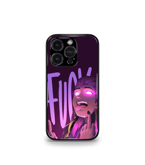 Fuckoff Vector Girl Premium Phone Case