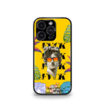 FVCK Yellow Statue Premium Phone Case