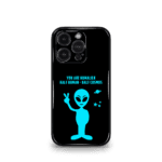 Humalien Half Human Half Cosmos Alien Premium Phone Case