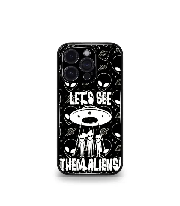 Let's see them Aliens Trippy Premium Phone Case