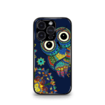 Illuminati owl Blue patternic Premium Phone Case