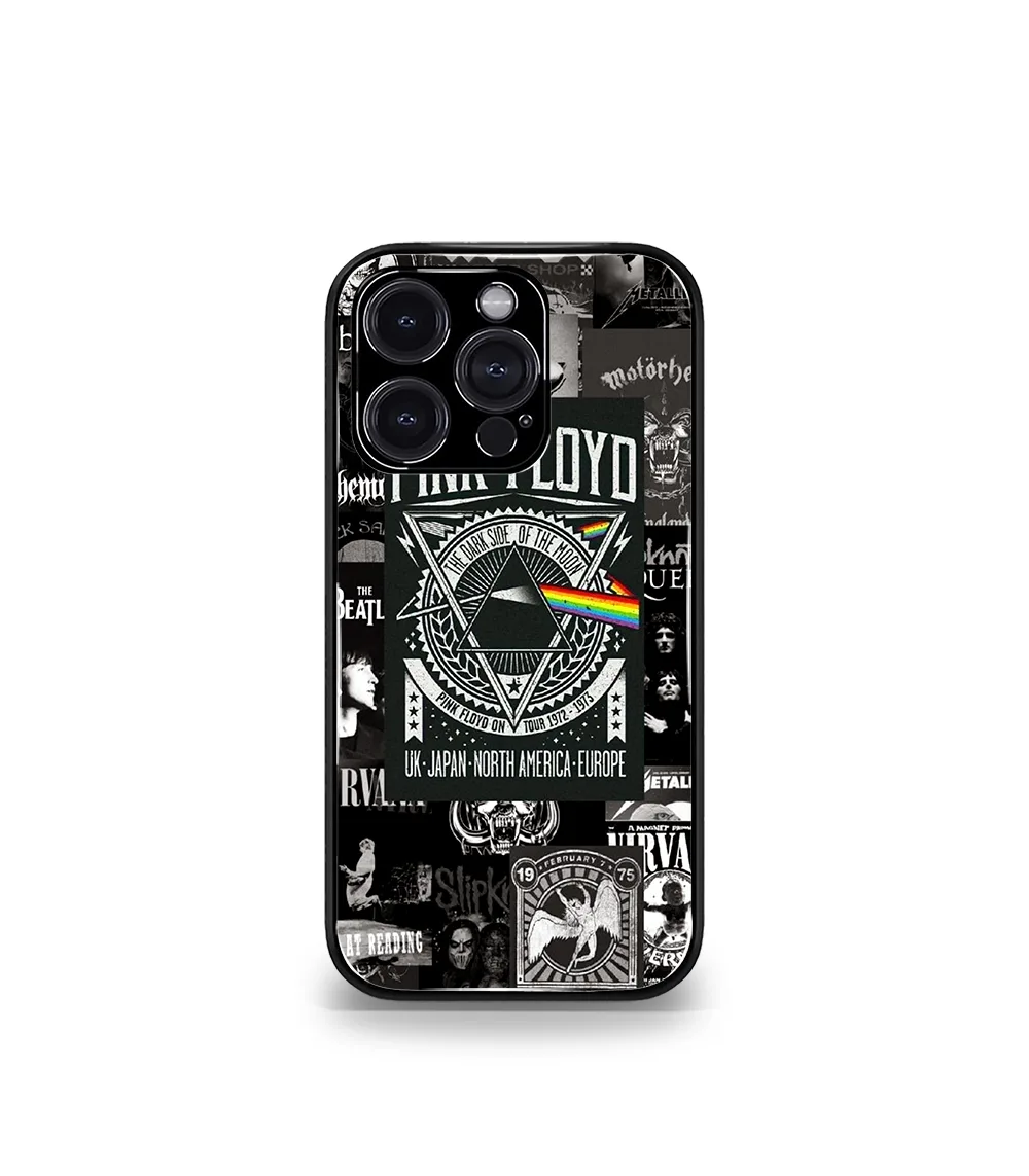 Pink Floyd Collage Premium Phone Case - Image 1