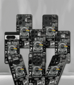 Pink Floyd Collage Premium Phone Case - Image 2