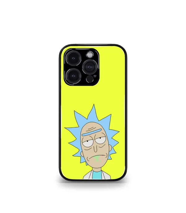 Rick face Yellow Premium Phone Case