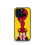 Smokie Trance Alien Yellow Premium Glossy Metal Phone Case