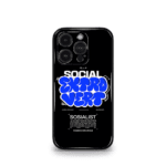 Social Extrovert Black Premium Phone Case