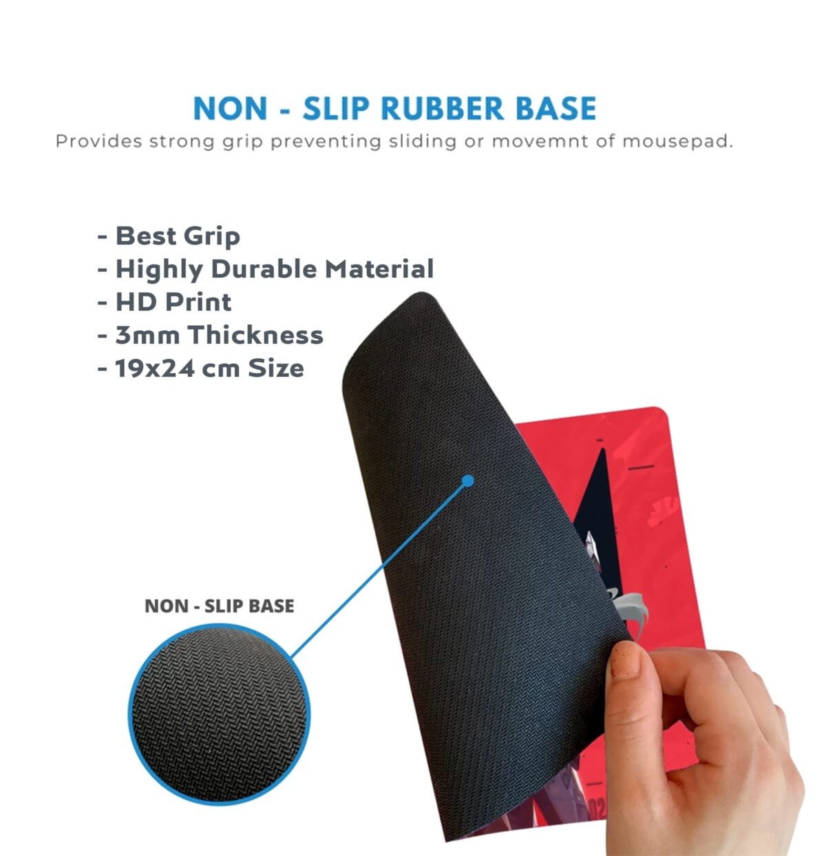 Mousepad: Photo or Logo Printed - Image 2