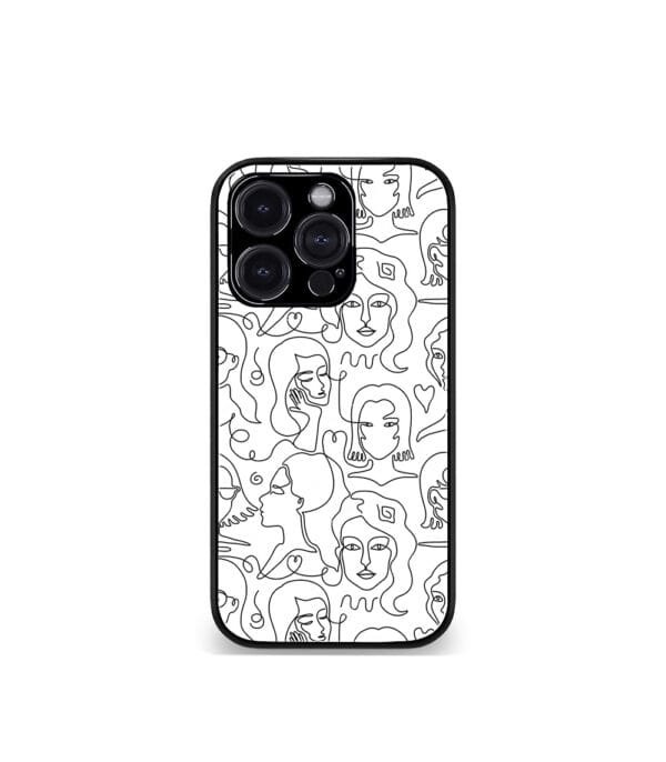 Line art Girly Premium Phone case