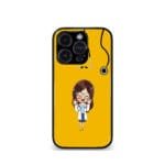 Medico Girl Yellow vector Premium Phone case