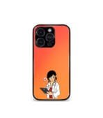 Orange medico Girly vector Premium Phone case