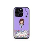 Lavender Medico Girl Doctor/ Nurse Premium Phone case