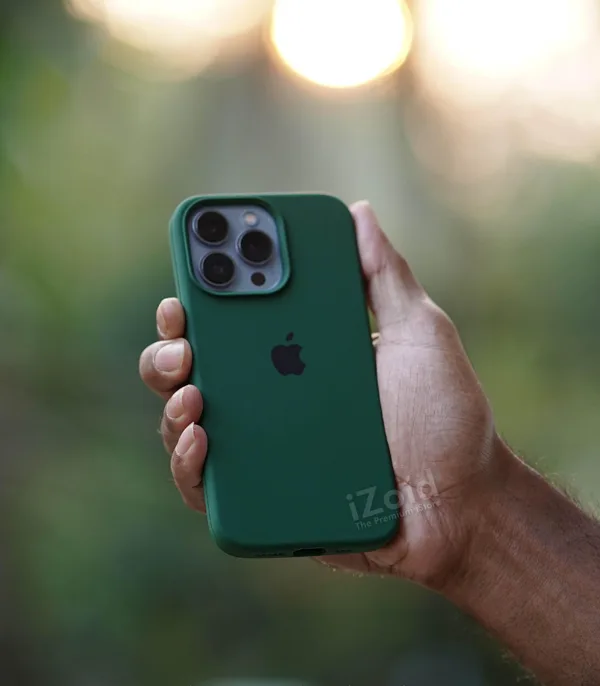 iPhone Green Silicone case
