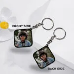 Photo Printed Keychain 2 Sided- Square shape